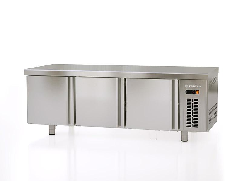 Meuble positif gn1/1 profondeur 700 hauteur 600 soubassement - MFB-160_0