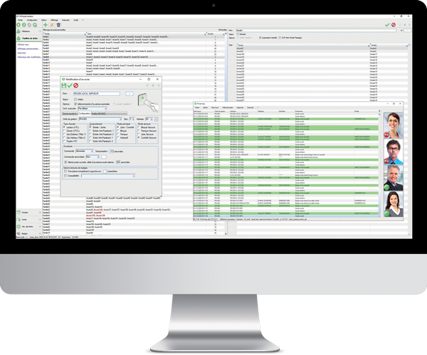 PCPASS Evolution - Monoposte - Gestion de 15 lecteurs ou claviers - 400 utilisateurs 31-LCA-015 - REF: 390.1820_0