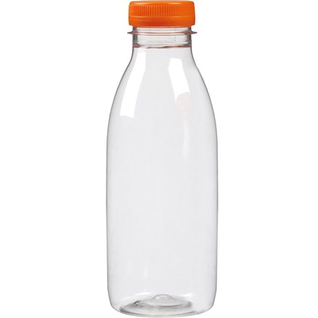 BOUTEILLE PLASTIQUE TRANSPARENT 500 ML (VENDU PAR 6)