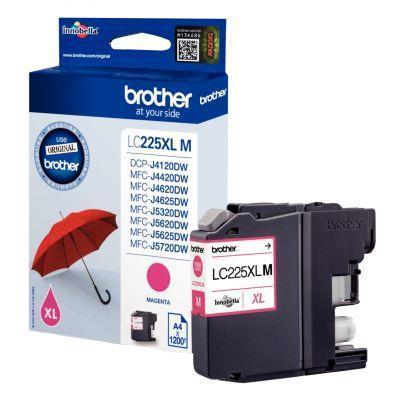 Cartouche jet d'encre Brother LC225 - Magenta haute capacité - Réf LC225XL M_0