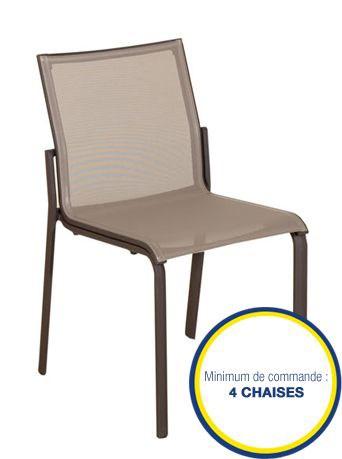 CHAISE DE TERRASSE HEGOA MARRON