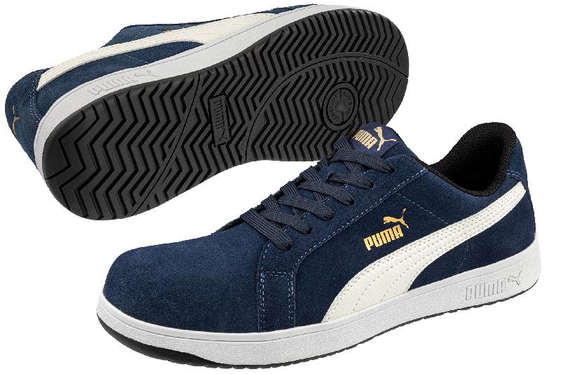 Chaussure de sécurité p 45 suède iconic navy low s1pl - PUMA - 640026 - 857295_0