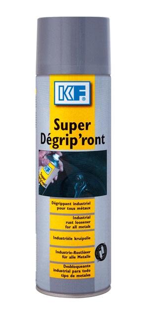 Dégrippant industriel Super Degrip'ront - KF 6022 - Aérosol 500ml - Référence 438984_0
