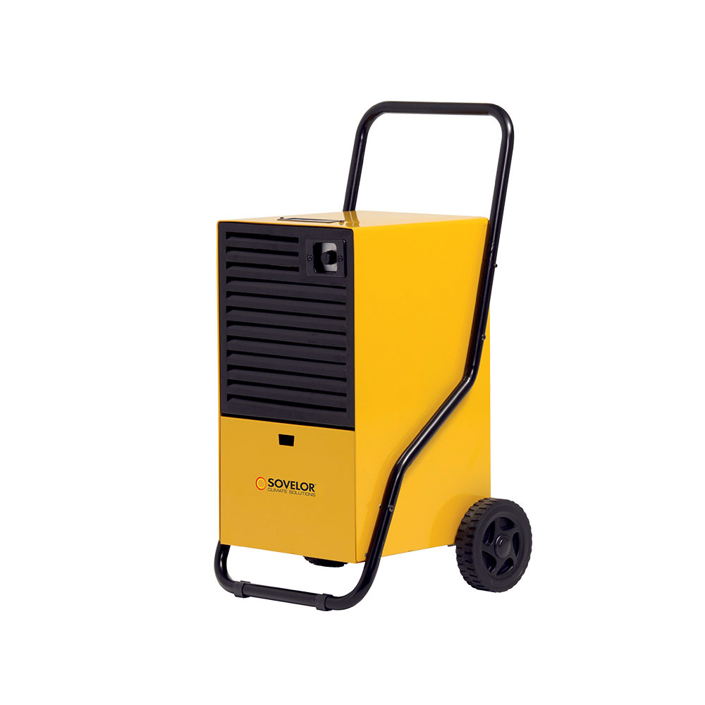 Déshumidificateur électrique mobile de chantier - Sovelor DR 26 - 28L/jour - robuste et simple d'utilisation_0