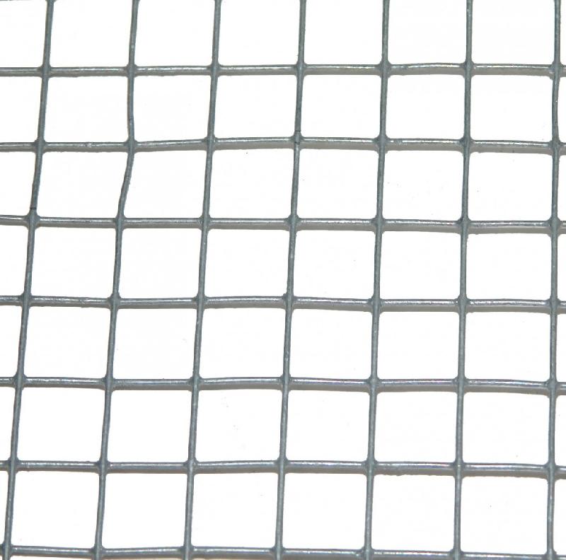 Grillage pour animaux soudé gris - H.0.5 x L.10 m - Maille H.12 x L.12.7 mm - Acier - Diamètre fil 0.8 mm_0