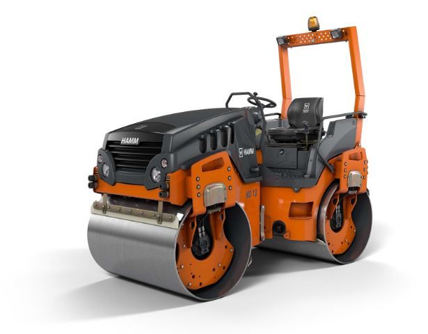 HD 13 VV - Rouleau compresseur tandem Hamm - Poids 3965 kg - Deux cylindres vibrants_0