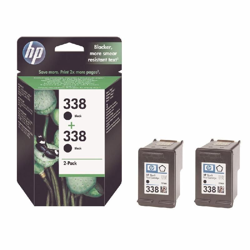 HEWLETT PACKARD CARTOUCHE  JET D'ENCRE HP -  C8765EE - N° 338  - NOIR