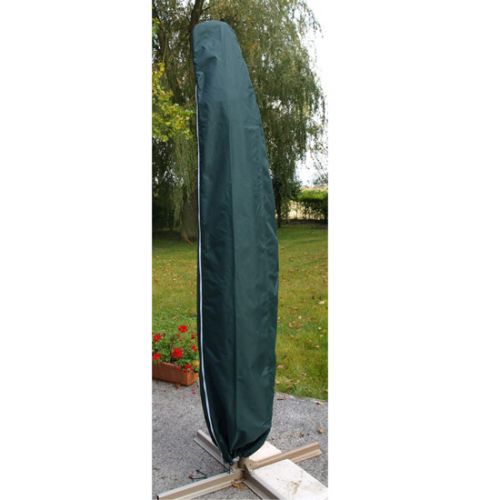 HOUSSE DE PROTECTION POUR PARASOL DE JARDIN DÉPORTÉ EN POLYESTER ENDUIT