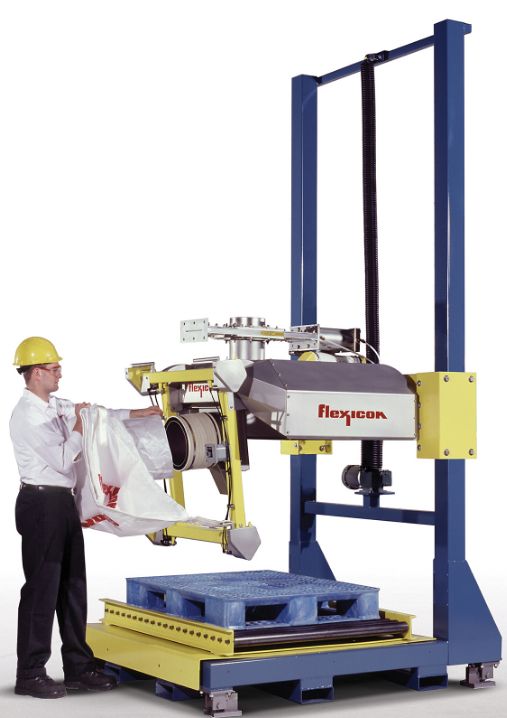 Stations de remplissage Swing-Down pour Big Bags - Flexicon - tête pivotante brevetée pour sécurité et rapidité_0