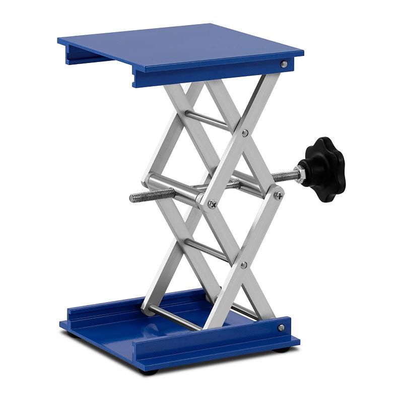 TABLE ÉLÉVATRICE DE LABORATOIRE PLATEFORME TABLE DE LEVAGE SUPPORT MINI-TABLE 150 X 150 MM 15 KG (SURFACE : 150 X 150 MM, HAUTEUR : 60-270 MM, CAPACITÉ DE CHARGE : 15 KG) 14_0005775_0