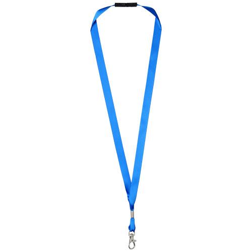 Lanière Anti-Étranglement IBOO 47,5 Cm - Clip Pivotant Métal - Pour Badge, Téléphone, Clés - Lot De 10