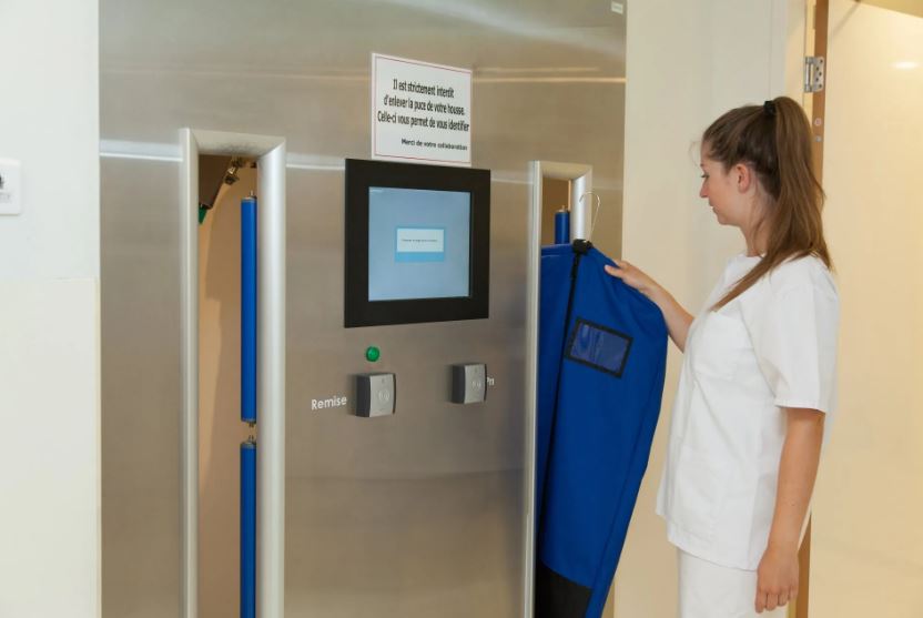 Vestiaire automatisé pour tenues professionnelles_0