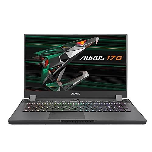 GIGABYTE Ordinateur Portable Gaming 17.3'' - AORUS 17G KD-72FR325SH - i7-11800H, RTX3060, 16Go RAM, 512Go SSD, Clavier Mécanique, Windows 10_0