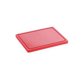 Bartscher Planche à découper (L)290 x (P)225 mm, HACCP, en polyéthylène rouge - 4015613837529_0