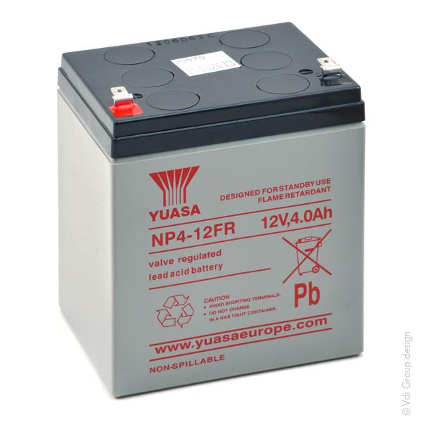 BATTERIE PLOMB AGM YUASA NP4-12FR 12V 4AH F4.8_0