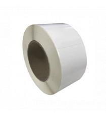 Bobine d'étiquettes 64 x 152 mm - Papier blanc brillant - 350 étiquettes par rouleau - Mandrin 40 mm_0