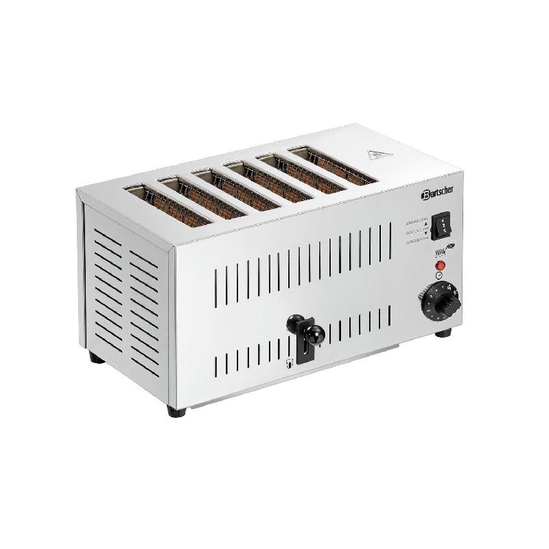 Grille-pain toaster inox 6 fentes 2500 W, 220 V - MONO_0