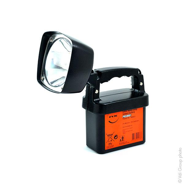 Projecteur de chantier LED rechargeable portatif 30 W 2500 lm 6500K IP54 -  Le Temps des Travaux