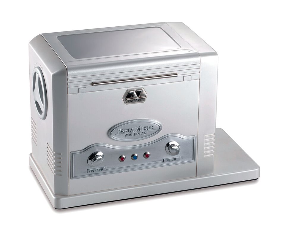 Machine à pâtes électrique Marcato Atlas - Pétrin, laminoir et accessoires pour lasagnes, fettuccine, tagliolini_0