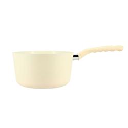 Menastyl - Casserole 20cm Colorama Creme- En Aluminium - Revetement Antiadhesif En Ceramique - 3256391017838_0