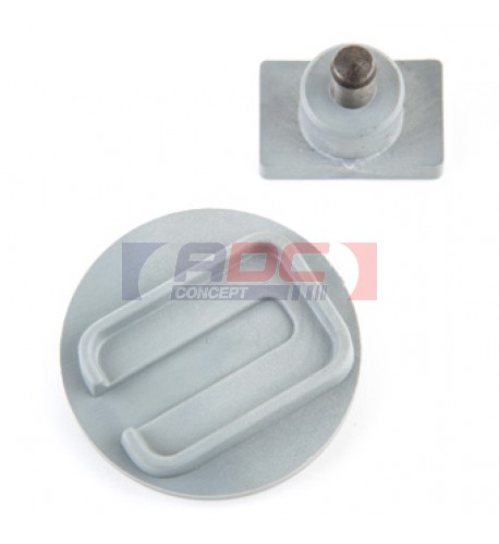 Outil UM-V pour assemblage de porte-clés métalliques - Compatible presse C25_0