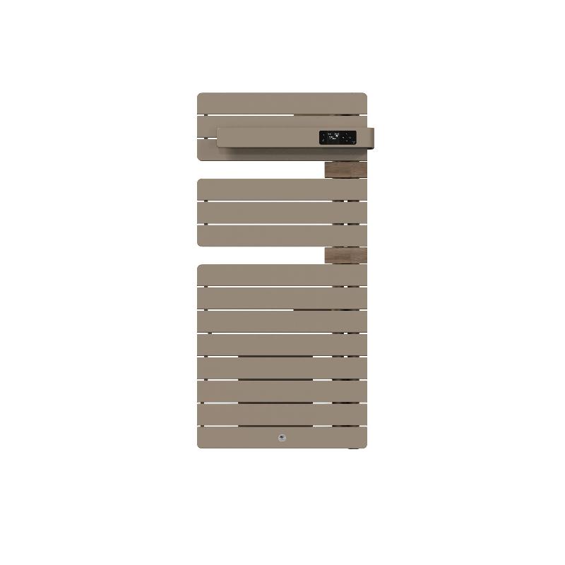 Sèche-serviettes connecté Allure 4 1500W Sable/Chêne Mat à droite - Thermor - 483319_0