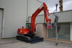 TEI MAT MME250 d'occasion - Mât de forage compatible Mini pelle KUBOTA KX 251, 490 kg, 760 daNm_0
