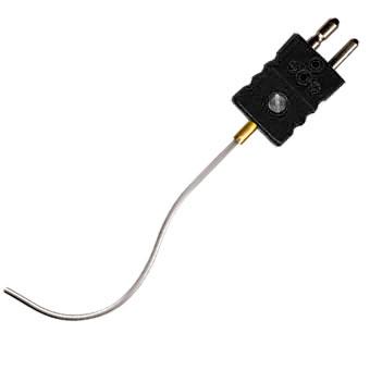 Thermocouple chemisé J - connecteur standard mâle - acier inox 316L - Ø 0,5 à 8 mm_0