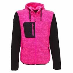 U-Power - Sweat-shirt zippé rose pour femmes RAINBOW Rose Taille XL - XL 8033546437711_0