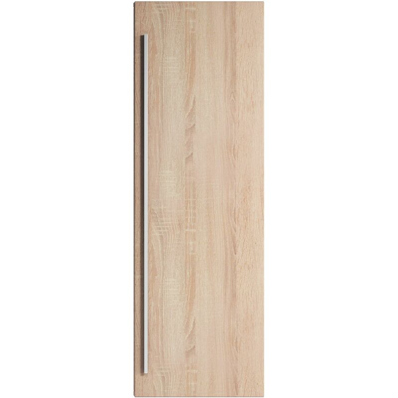 Armoire De Rangement De Garcia Hauteur 120 Cm Chene Clair Meuble