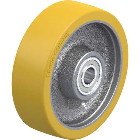 BLICKLE - ROUE Ø 160MM BANDAGE POLYURÉTHANE PU 800KG - GTH 160/20K