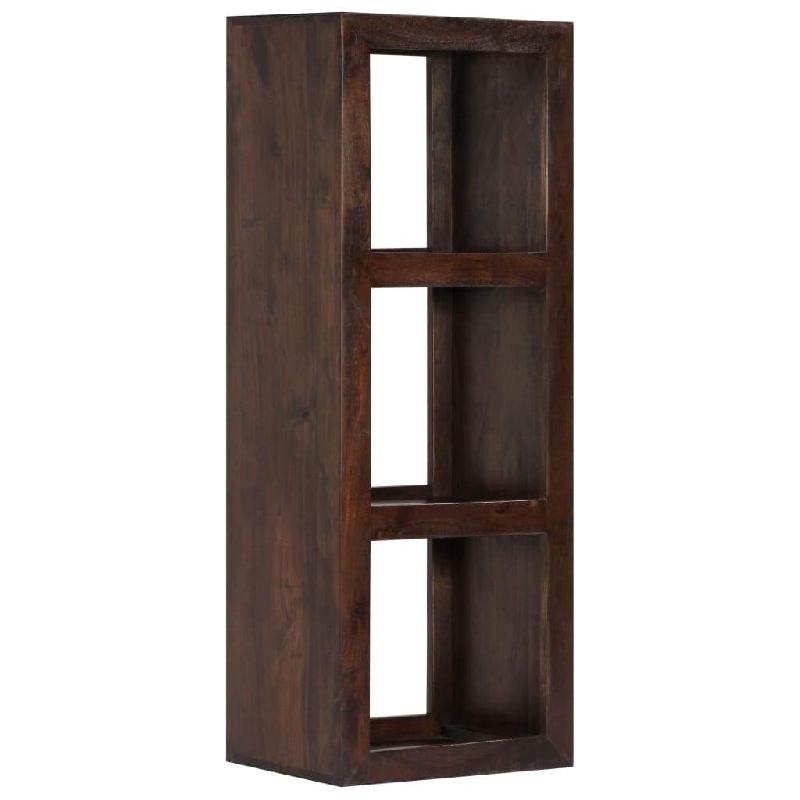 Buffet bahut console - meuble de rangement 110 cm en bois d'acacia massif - style vintage 4402278_0