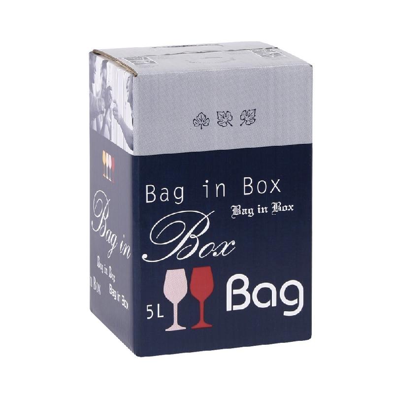 Carton décor Convivialité bleu 5 Litres - Réf : CAR46CA081_0