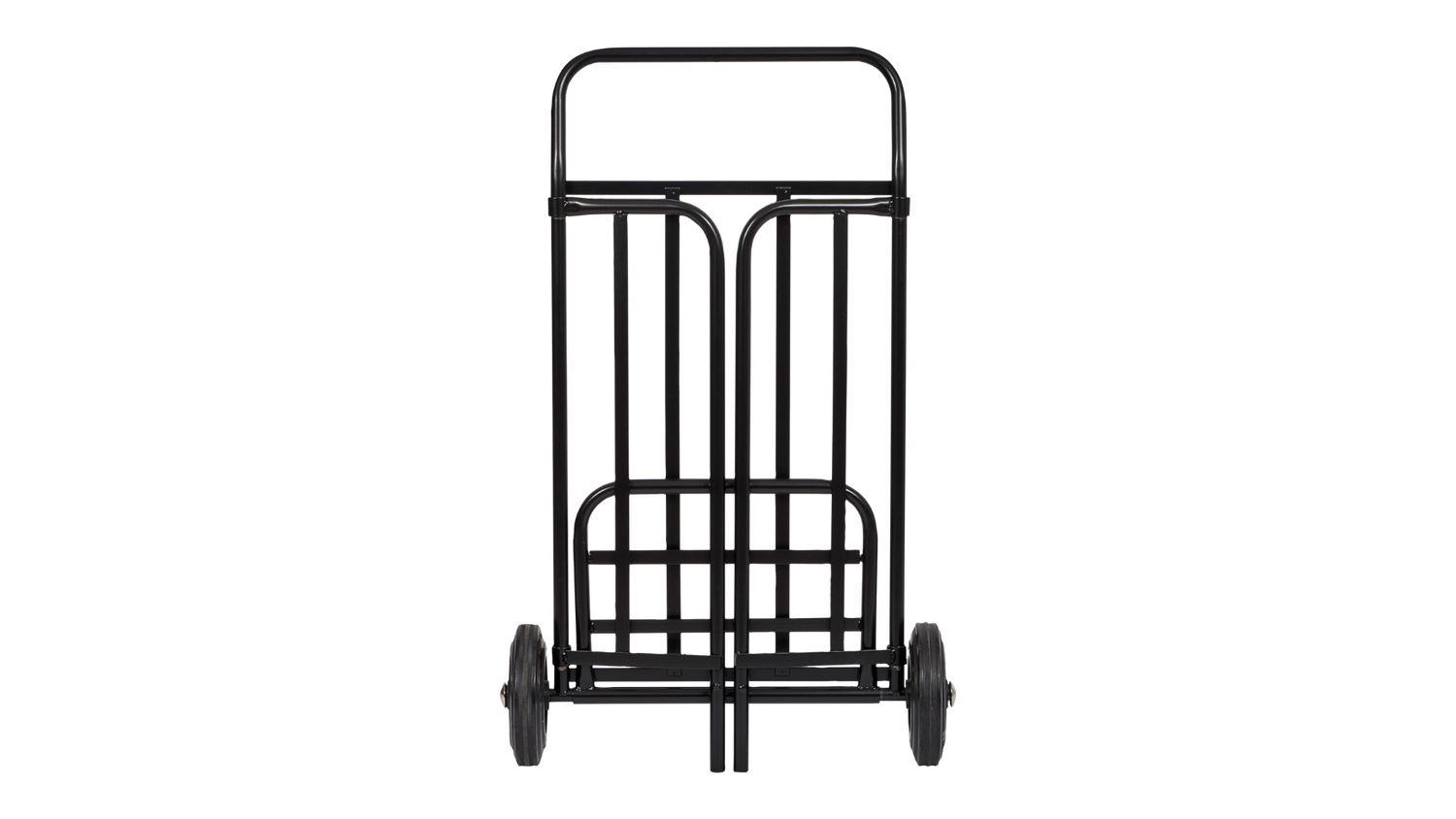 Chariot distribution publicité pliable 2 piles 2 roues -Référence : TR03-01_0