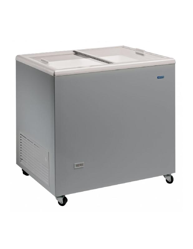 Congélateur et conservateur portes coulissantes en inox 327L - ICE300TVS - 256 litres - FABRIQUE EN ITALIE_0