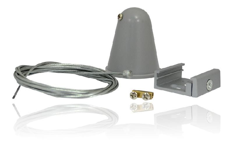 CONNECTEUR TRIPHASE KIT SUSPENSION 2M NOIR
