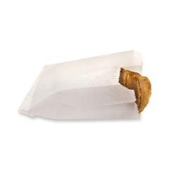 CROKUS Sacs kraft blanc neutre - 102 / 12 + 5 x 21 cm (1000 unités) - blanc papier 5002_0