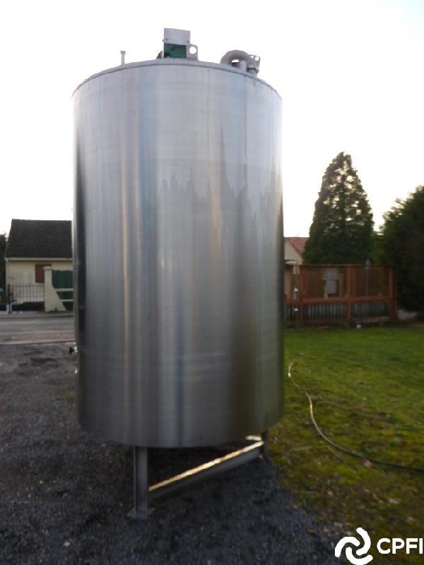 Cuve Pierre Guérin 4817 L - Inox 304L - Agitation centrale tripales - Motoréducteur 1,1 kW_0