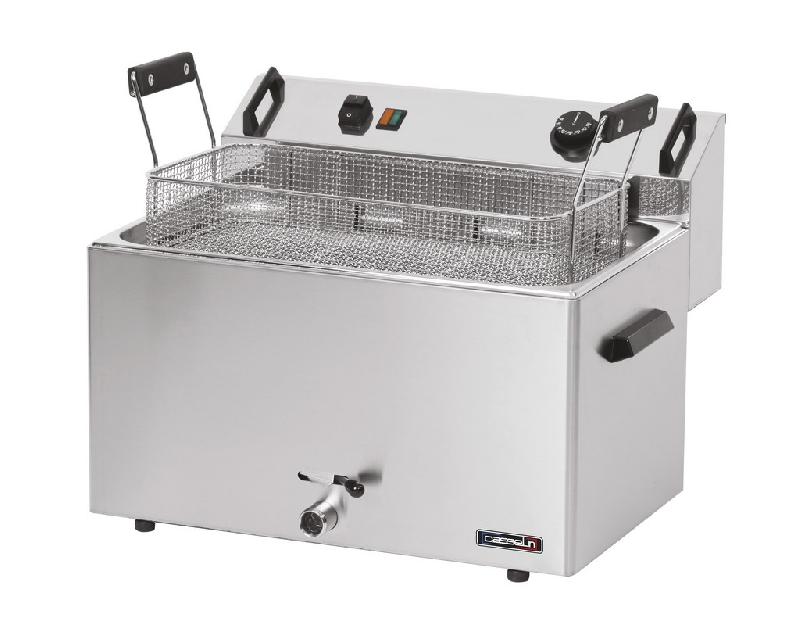 Friteuse à beignets électrique à poser avec cuve 16 l et panier 475... - PCFB16_0