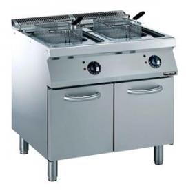 Friteuse monobloc, électrique 2 x15 litres, résistances externes 20kw, gamme 700 firsteel - 373082_0