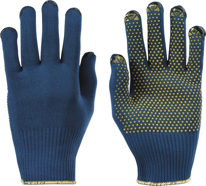 Gants de protection PolyTRIX BN 914 - taille 10 - bleu/jaune - polyamide - EN 388 catégorie EPI II - 10 paires HONEYWELL_0