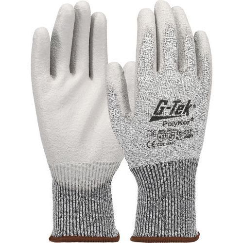 GANTS ANTICOUPURE ANTI-COUPURE CLASSE C ENDUCTION POLYURÉTHANE - 11
