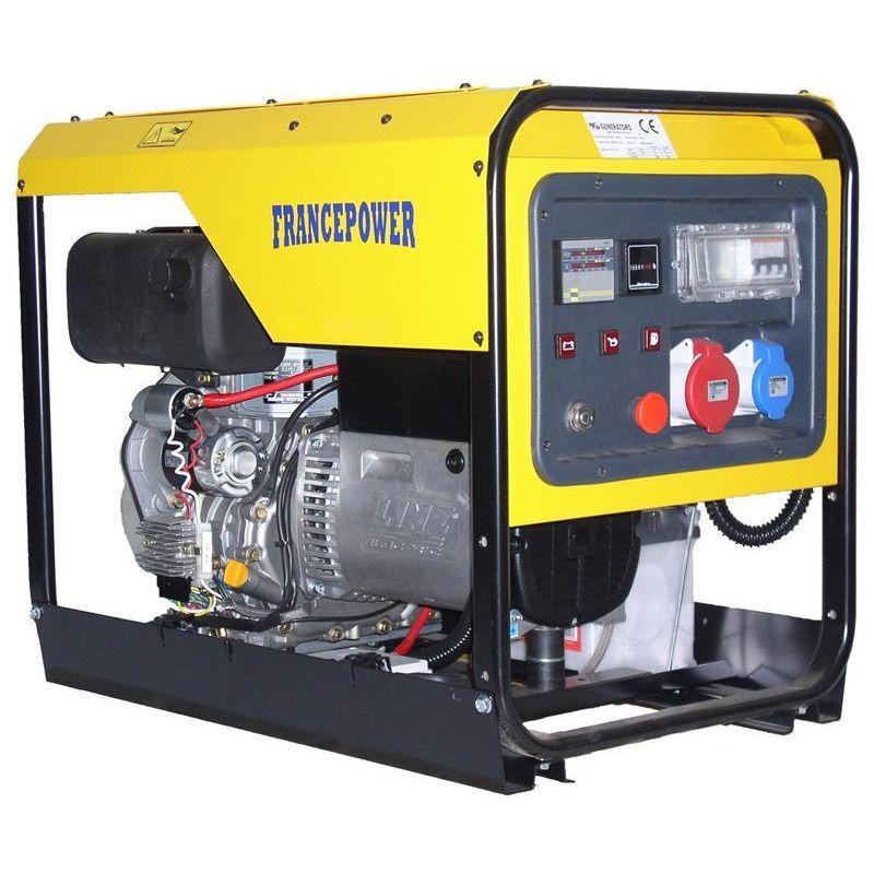 Groupe électrogène diesel 7500 TDE AVR - Triphasé - Moteur Lombardini - 11577450_0