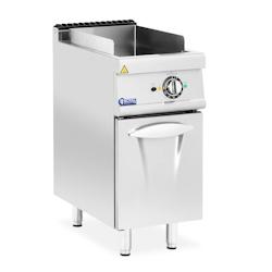 Helloshop26 - Plancha électrique 5,4 kw lisse armoire intégrée acier inoxydable acier chromé argent métallisé 14_0009537 - 3000221688404_0