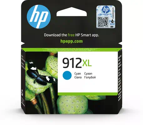 HP 912XL High Yield Cyan Ink_0