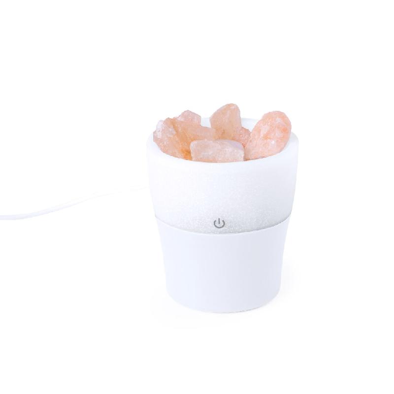 Humidificateur avec diffuseur aromatique intégré au sel de l'Himalaya - 5601316710765_0