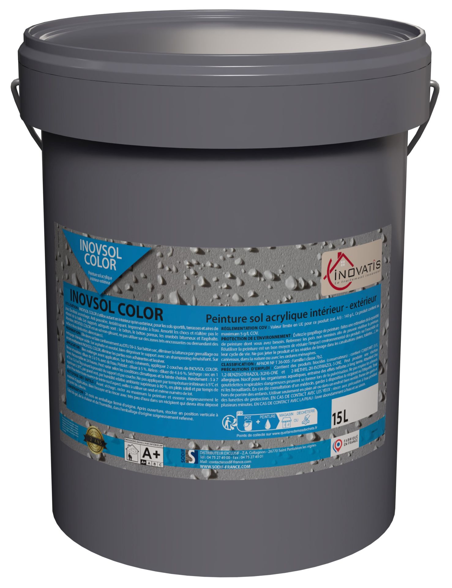 Hydrofuge pur sol - Inovsol color_0