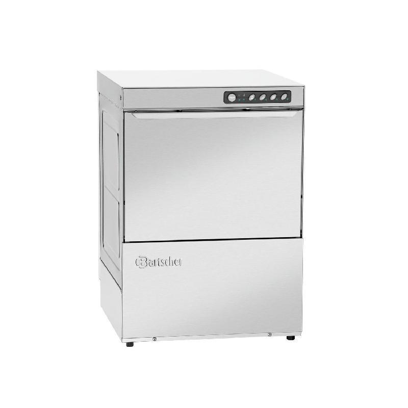 Lave-vaisselle PRO (L)500 x (P)500 mm avec pompe de vidange, sans adoucisseur, 220 V - MONO_0