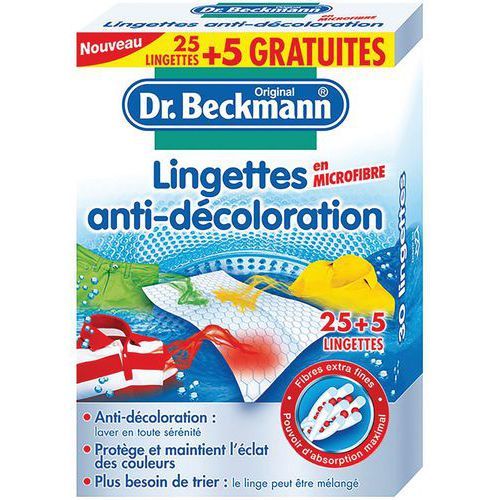 LINGETTES ANTIDÉCOLORATION À MICROFIBRES