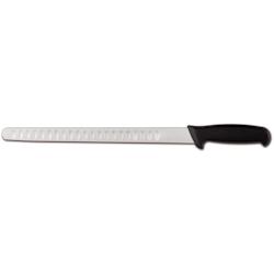 Couteau Alvéolé à Jambon Manche Noir L-330 - L2G - acier 685071229590_0